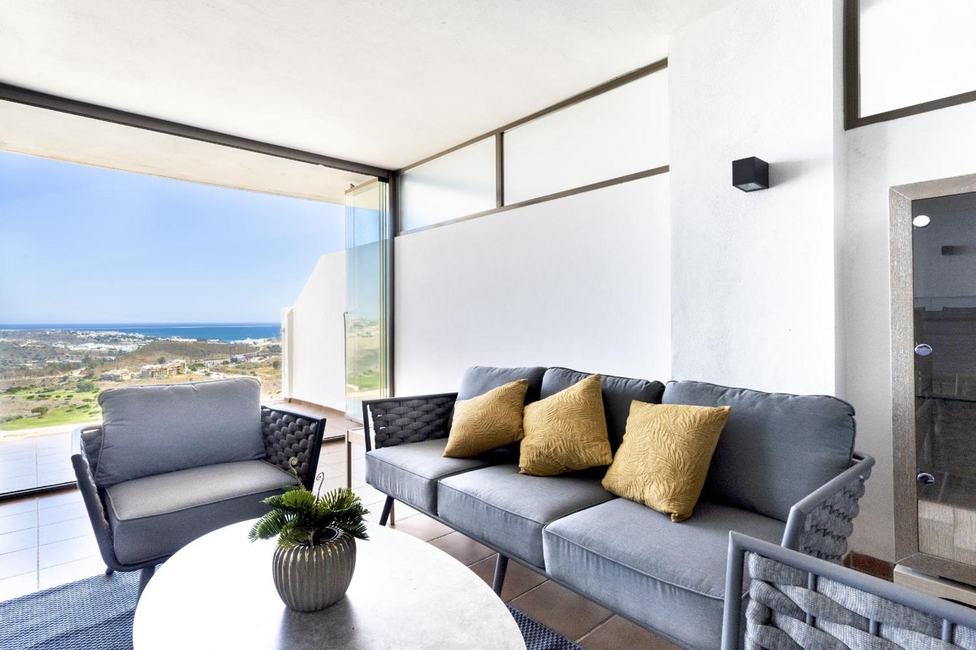 Modern 2 Bed 2 Bath La Cala Hills Apt-Sea Views - 104 Mijas Exterior foto